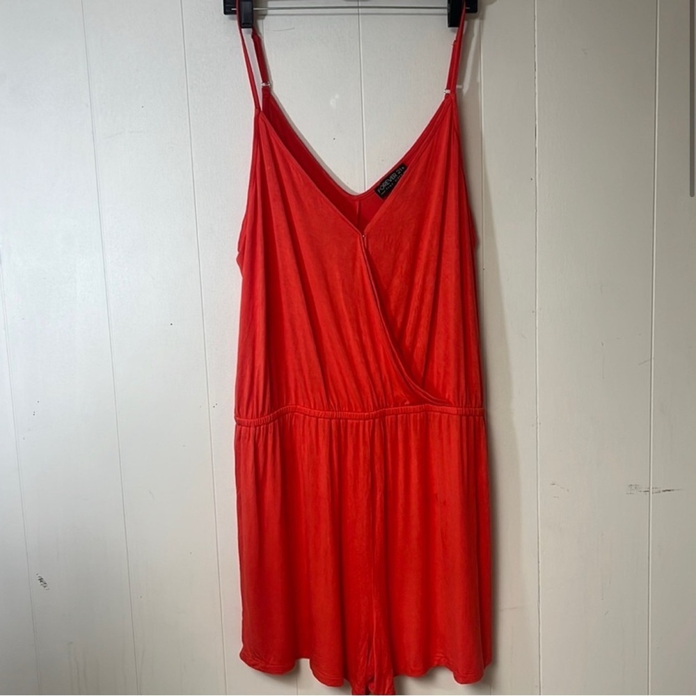 Orange Romper